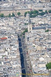 View of  Saint-Germain-des-Prés in the 6th arrondissement